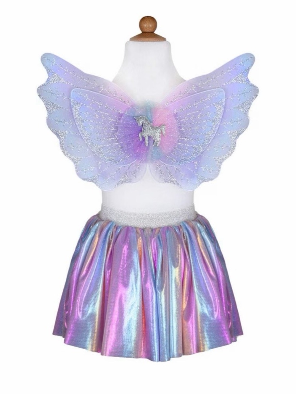 Great Pretenders, Magical Unicorn Skirt & Wings,
Pastel, US Size 4-6